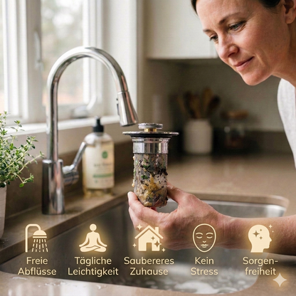 PureDrain™ -Spülbecken-Siebstopfen – Stressfreie Reinigung ohne ständige Abflussverstopfungen