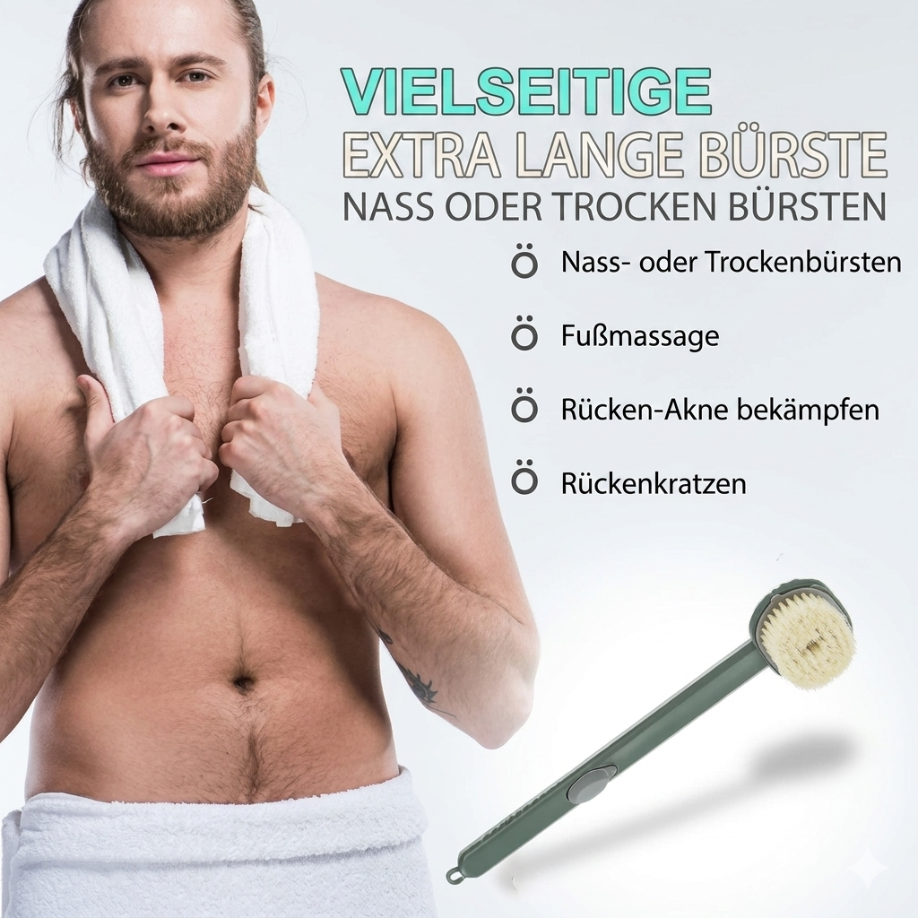 GlideEase™ | Wie lange ist es her, dass Sie Ihren Rücken zuletzt gewaschen haben?