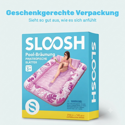 Sloosh XXL Tanning Pool – Entspannt sonnenbaden & schneller bräunen