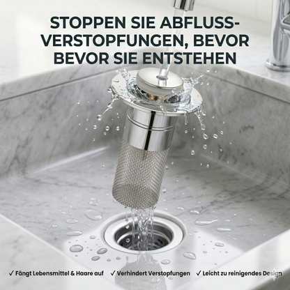 PureDrain™ -Spülbecken-Siebstopfen – Stressfreie Reinigung ohne ständige Abflussverstopfungen
