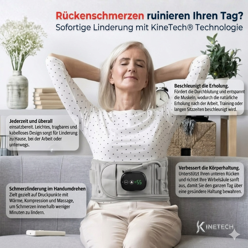 Kinetech® – Die Zukunft der Rückenentlastung für maximale Beweglichkeit