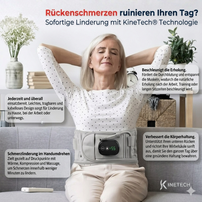 Kinetech® – Die Zukunft der Rückenentlastung für maximale Beweglichkeit