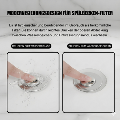 PureDrain™ -Spülbecken-Siebstopfen – Stressfreie Reinigung ohne ständige Abflussverstopfungen