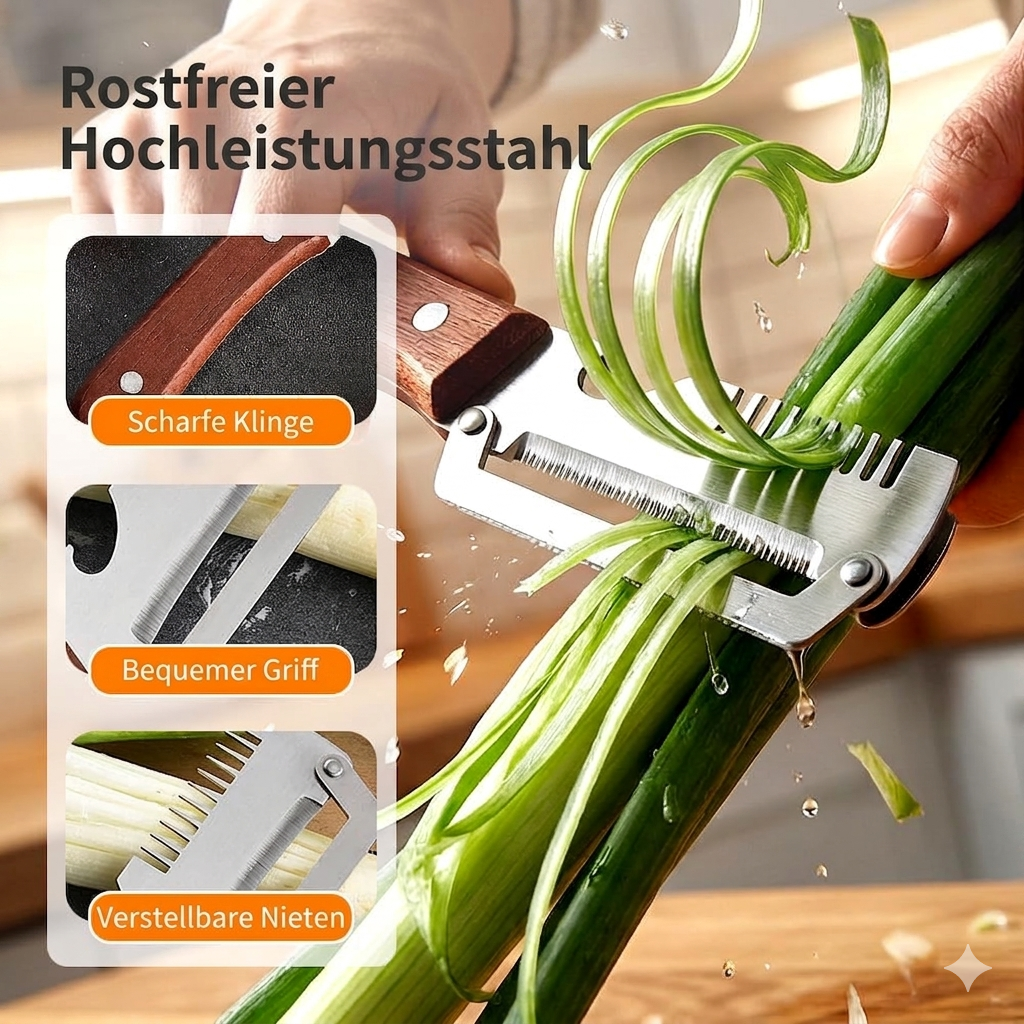 Multifunktionaler Küchen-Gemüseschäler 🔪