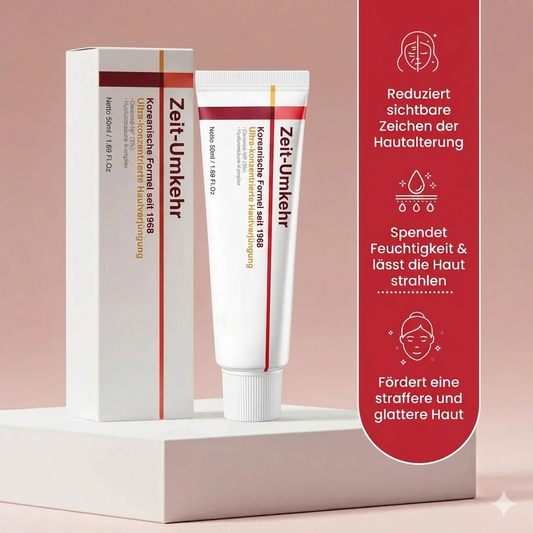 1+1 Gratis | Viralaluna™ Zeit-Umkehr Creme – Intensive Faltenreduktion & Hautstraffung
