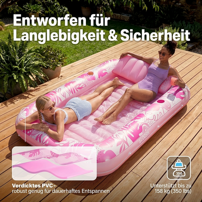Sloosh XXL Tanning Pool – Entspannt sonnenbaden & schneller bräunen