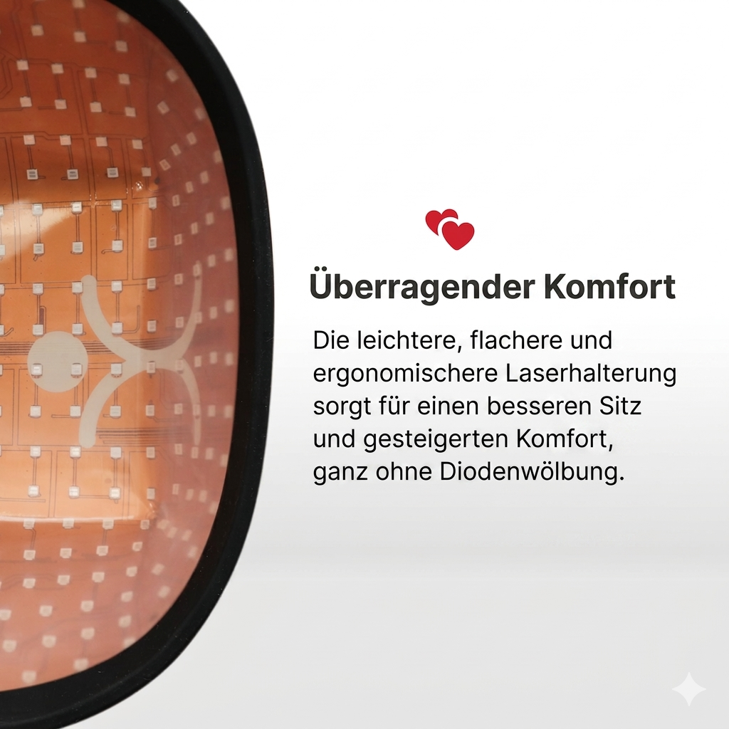 Xtrallux TurboPro (316) Professionelle Laserhaube für dichteres Haar