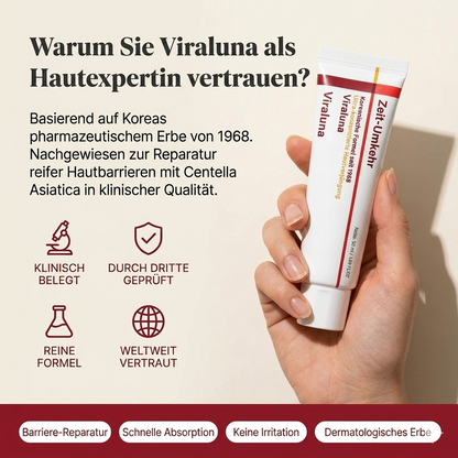1+1 Gratis | Viralaluna™ Zeit-Umkehr Creme – Intensive Faltenreduktion & Hautstraffung