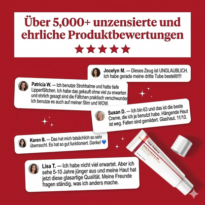 1+1 Gratis | Viralaluna™ Zeit-Umkehr Creme – Intensive Faltenreduktion & Hautstraffung