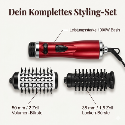 Volumen-Bürste für Blowouts – 3-in-1-Werkzeug für Salon-Ergebnisse zu Hause