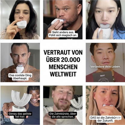 Zahnix™ | Automatische elektrische Ultraschallzahnbürste