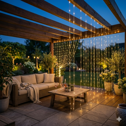 50% Rabatt | GlowDrape – Mach deine Sommerabende im Garten noch schöner [Letzter Tag Rabatt!]