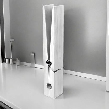 GiantClip – Handtuchhalter aus Holz zur Wandmontage