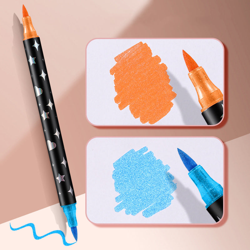 ColorSplash – 24 + 24 GRATIS Glitzer-Splash-Marker