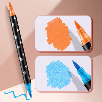 ColorSplash – 24 + 24 GRATIS Glitzer-Splash-Marker