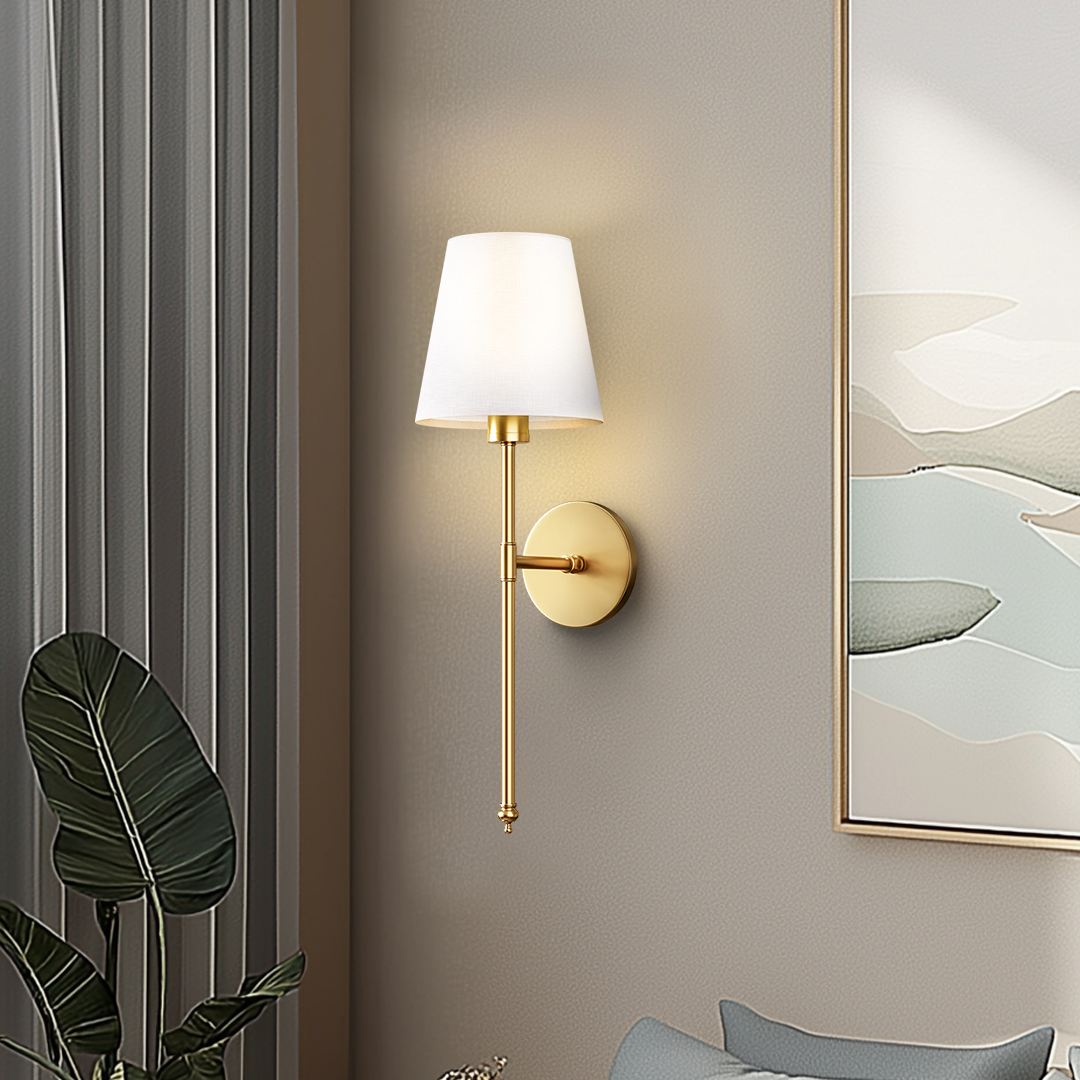 LuxeGlow Wandleuchte – Wandlampe für einfache, werkzeuglose Beleuchtung zu Hause