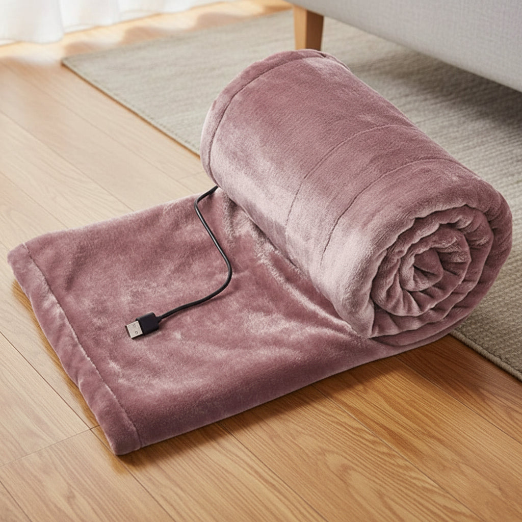 HeatNest™ | USB-Heizdecke mit 3 Wärmestufen