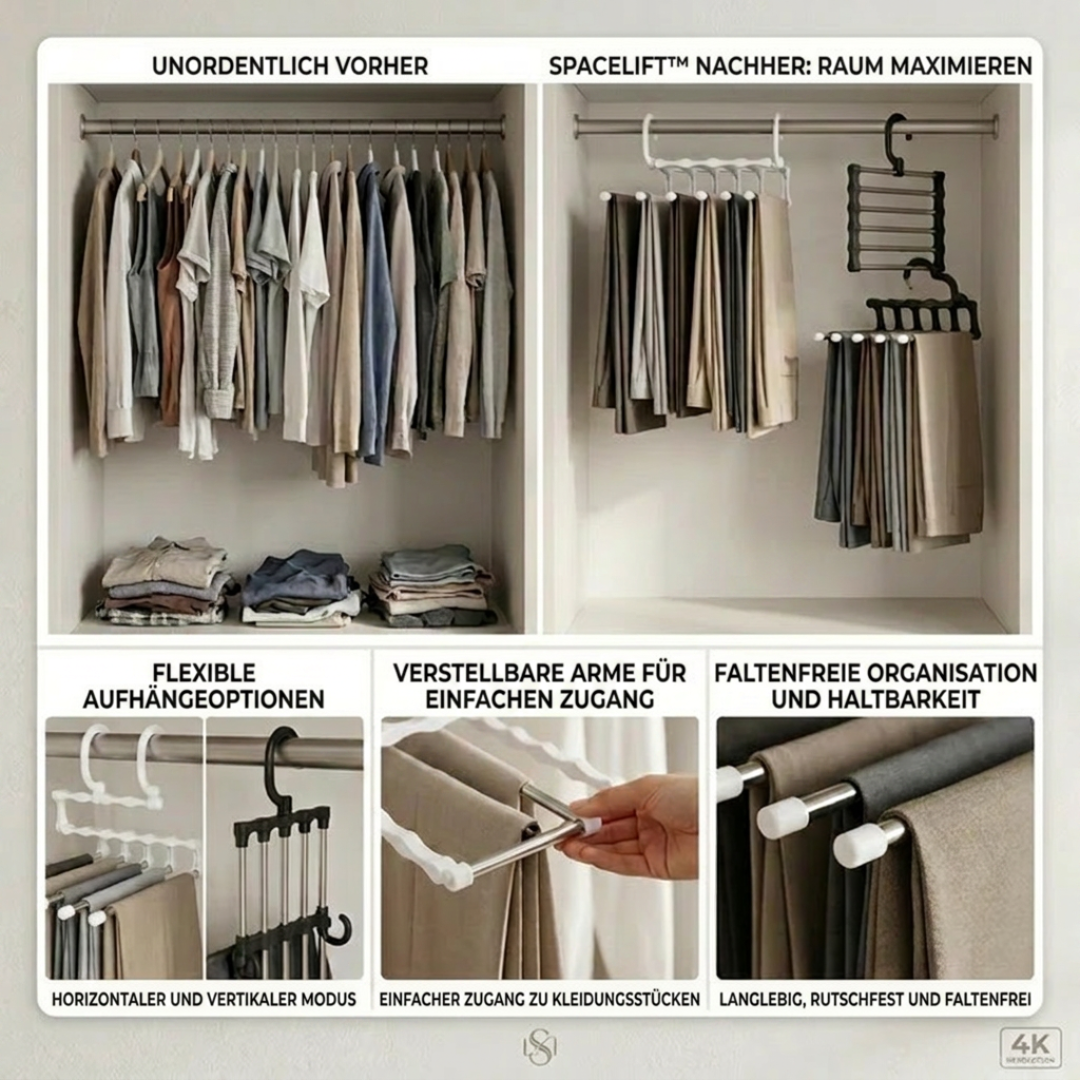 Letzter Tag -50% | HangerPro™ Klappbare Kleiderbügel