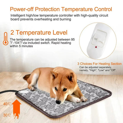 PawTherm™ | Heizkissen für Haustiere mit Temperaturregelung
