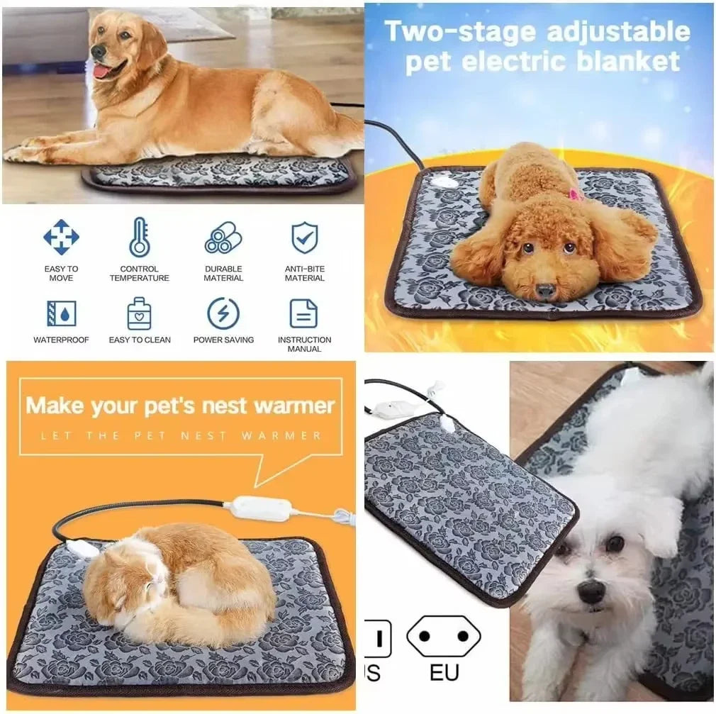 PawTherm™ | Heizkissen für Haustiere mit Temperaturregelung