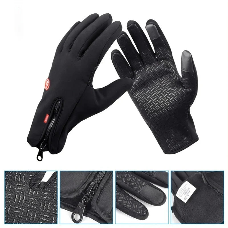 Herrenhandschuhe | Wind- und wasserdicht, touchscreen-kompatibel