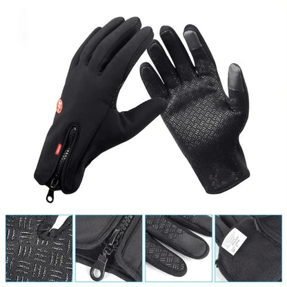 Herrenhandschuhe | Wind- und wasserdicht, touchscreen-kompatibel