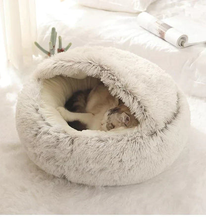 SchnurrNest™ Kuscheliger Schlafkorb für den ultimativen Komfort deiner Katze