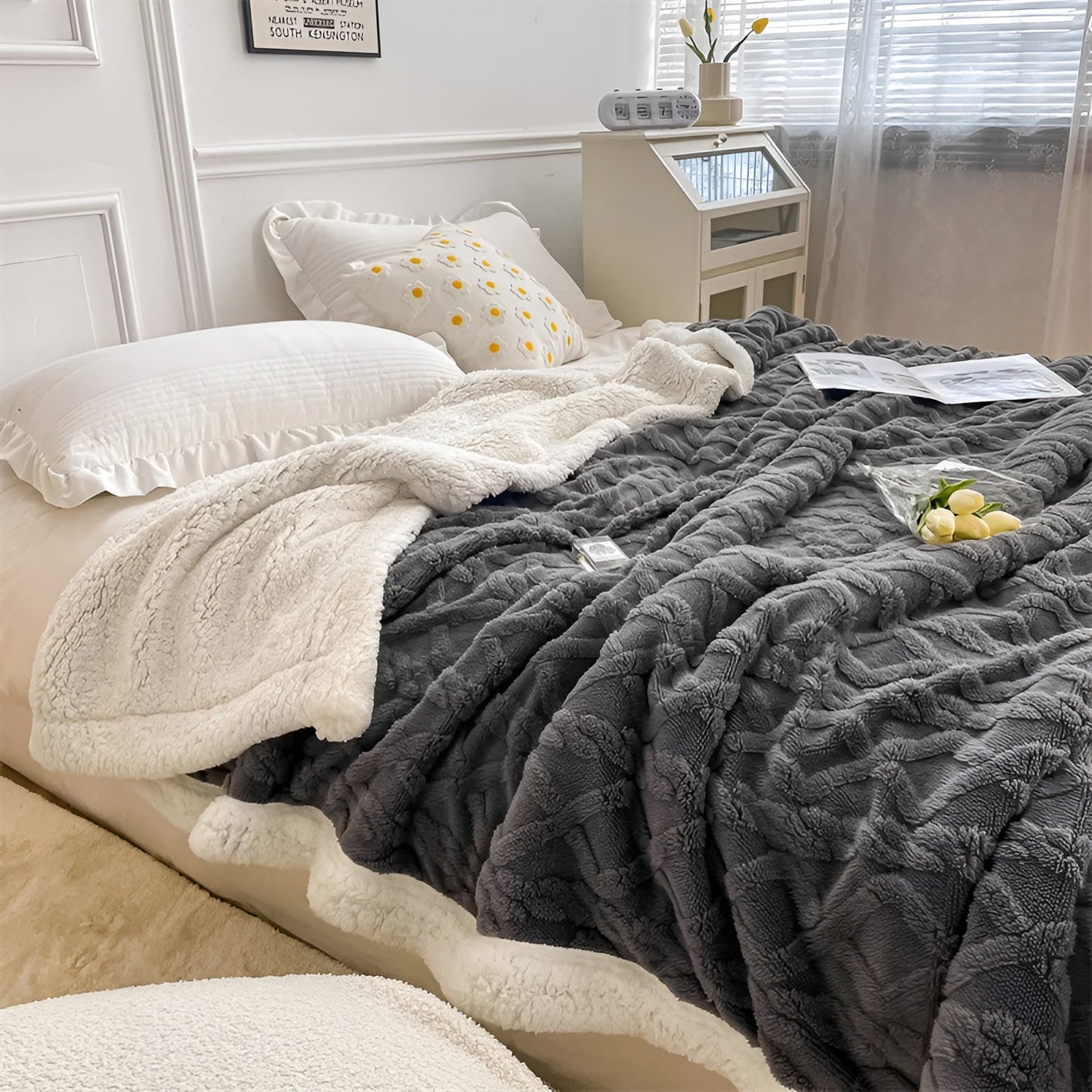 WarmHaven – Wendedecke aus Fleece in Luxusqualität