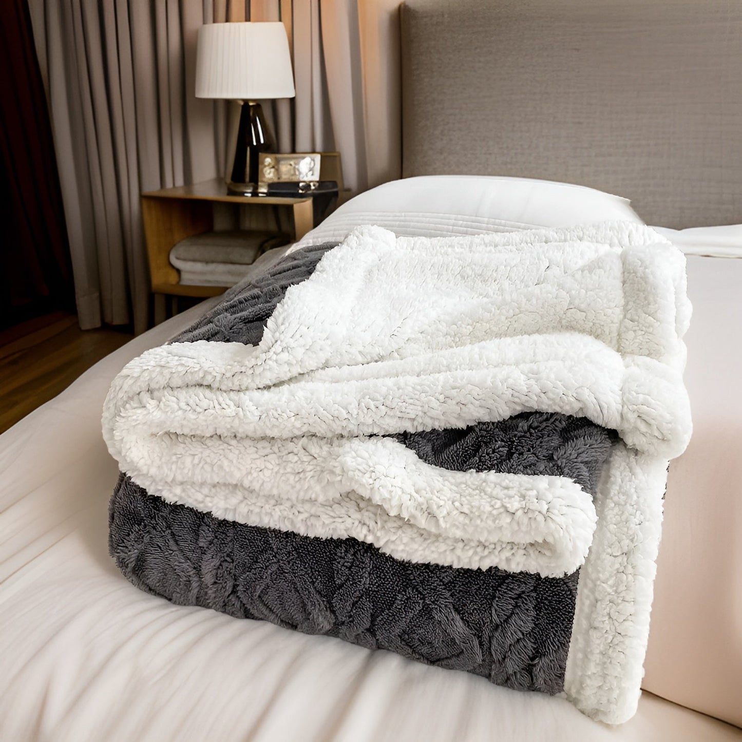 WarmHaven – Wendedecke aus Fleece in Luxusqualität
