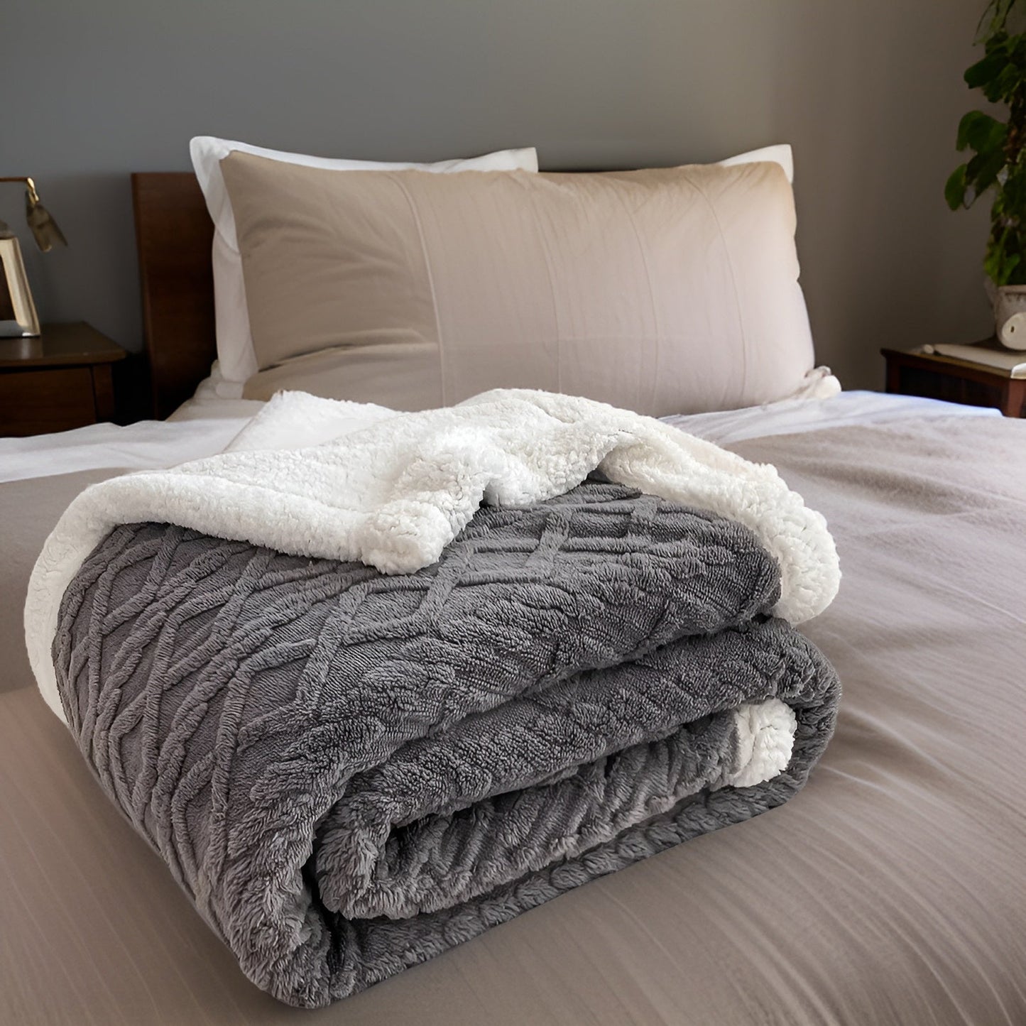 WarmHaven – Wendedecke aus Fleece in Luxusqualität