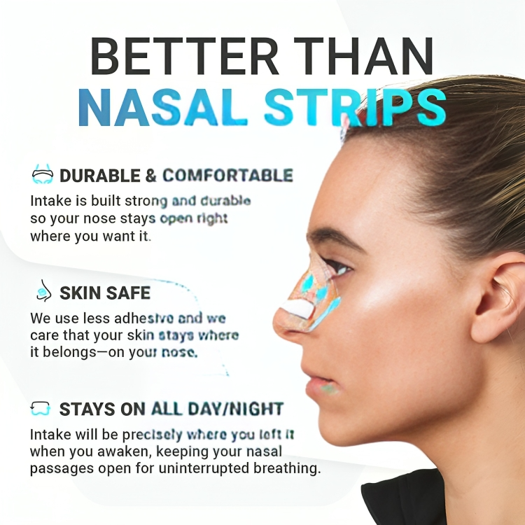 50% RABATT TEMPORÄR | BreatheWell™ | Magnetischer Nasenstreifen für sofort besseres Atmen!
