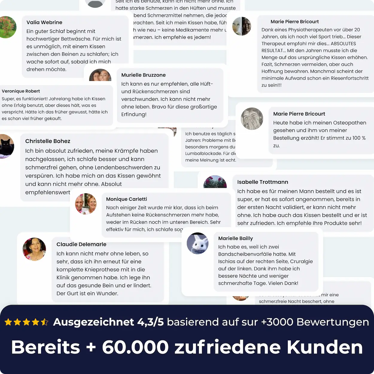 KneeDream™ – Orthopädisches Kissen für entspanntes Schlafen