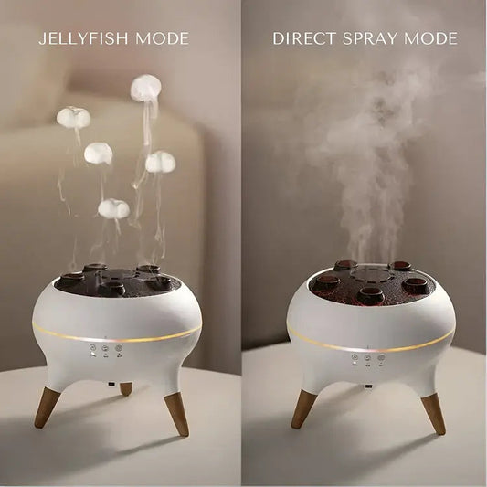 Jellyfel™ | Jellyfish Mist Diffuser — Aromatherapie mit farbigen Lichteffekten