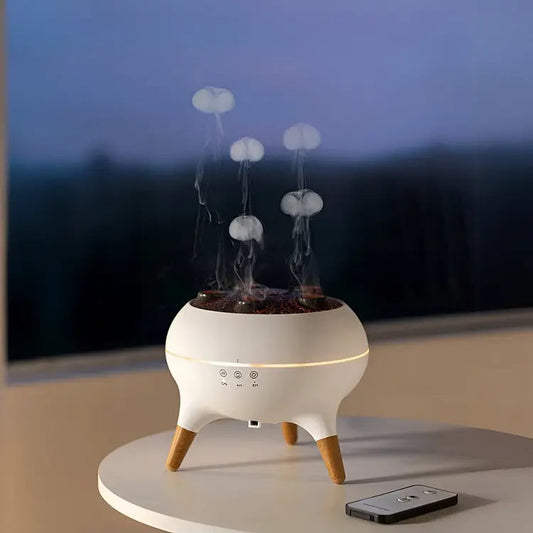 Jellyfel™ | Jellyfish Mist Diffuser — Aromatherapie mit farbigen Lichteffekten