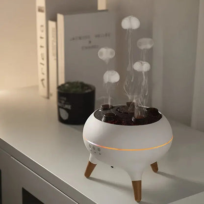 Jellyfel™ | Jellyfish Mist Diffuser — Aromatherapie mit farbigen Lichteffekten