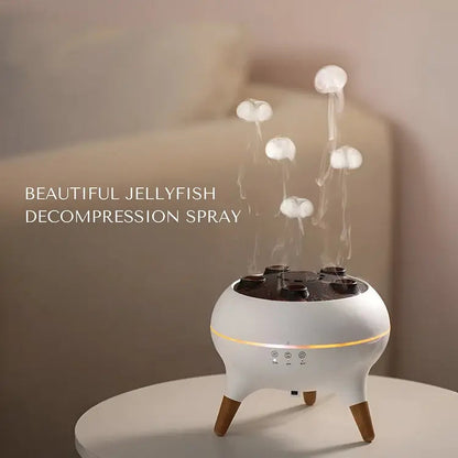 Jellyfel™ | Jellyfish Mist Diffuser — Aromatherapie mit farbigen Lichteffekten