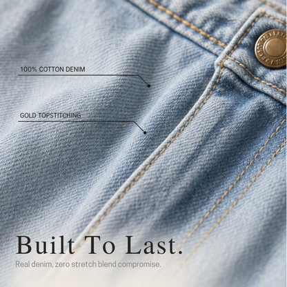 Lunavia™ | Damen-Vintage-Jeans mit weitem Bein & lockerer Passform – Stilvoller Komfort für jeden Tag