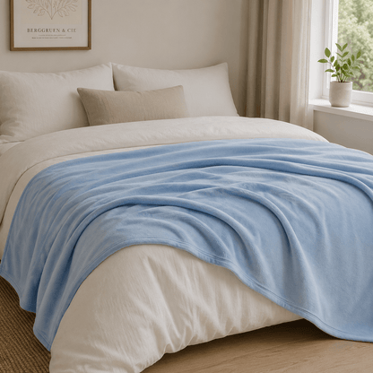 CoolBreeze™ | Extraweiche Plüschdecke für gemütliche Wohlfühlmomente – 200 × 240 cm & maschinenwaschbar