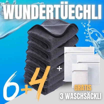 AquaLumi™ – Das saugstarke Mikrofasertuch für eine streifenfreie, glänzende Dusche