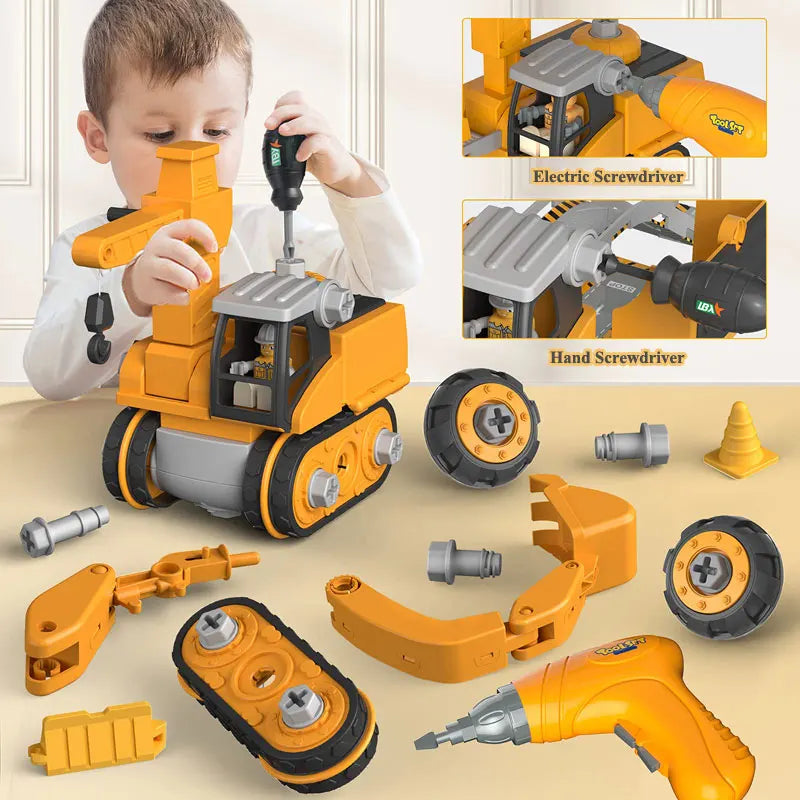 50% Rabatt | MasterBuilder™ | Lernspielzeug Für Den Zusammenbau Einer elektrischen Bohrmaschine