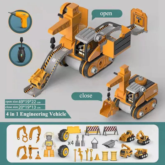 50% Rabatt | MasterBuilder™ | Lernspielzeug Für Den Zusammenbau Einer elektrischen Bohrmaschine