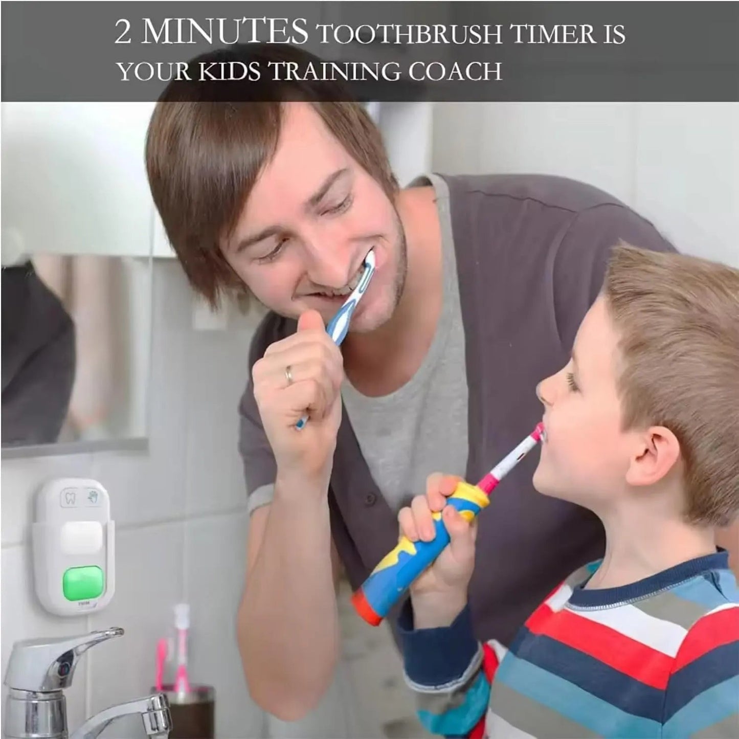 HygieniKid™ | So wird Hygiene zum Kinderspiel! | Kinder Wasch- & Putz-Timer — Unterstützt gesunde tägliche Pflege mit Spaß