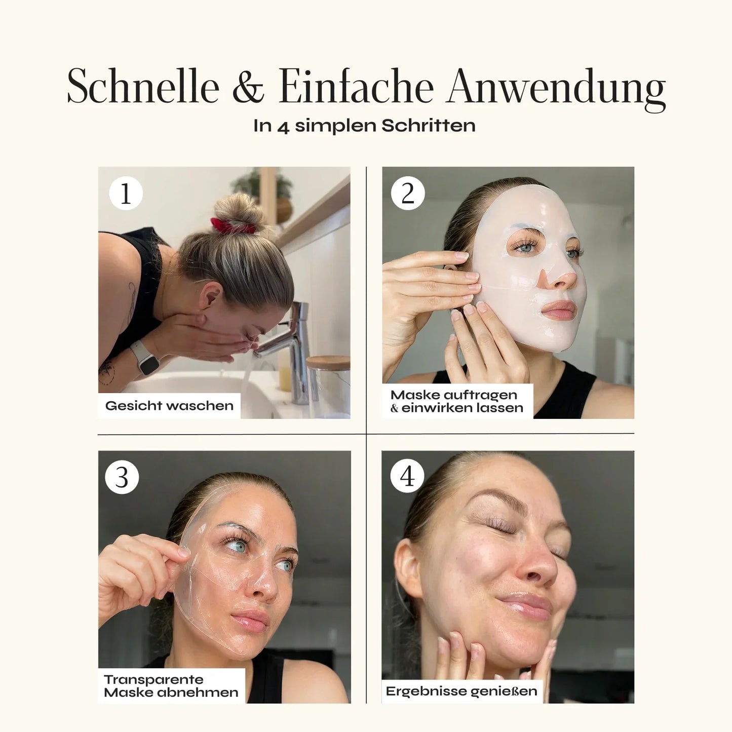 CollaFirm™ Kollagen-Maske für sichtbar glattere, festere Haut