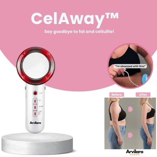 CelAway – Körperpflege- und Massagegerät mit Aufsätzen