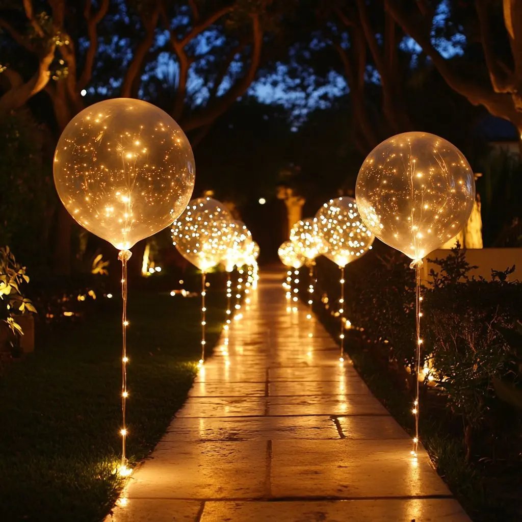 [5+5 Gratis] LedBalloon™ – Elegante LED-Dekoration für besondere festliche Anlässe