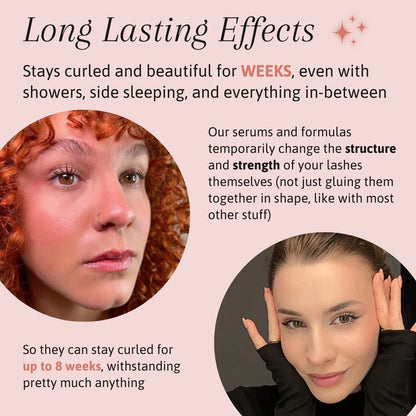 Viralaluna Lashlift Set | Volle, lange & natürlich geliftete Wimpern bis zu 8 Wochen (Letzter Tag Rabatt!)