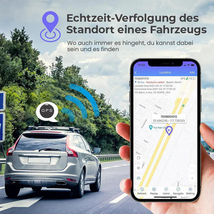 SecureTrack™ Echtzeit-Verfolgung des Standort eines Fahrzeugs [1+1 Gratis]