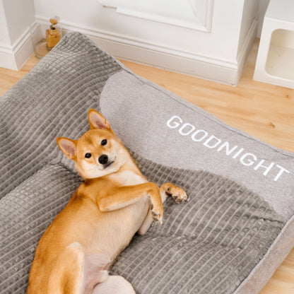 Snuggo™  | Orthopädisches Hundekissenbett mit weichem, waschbarem Bezug [Letzter Tag 50% Rabatt]