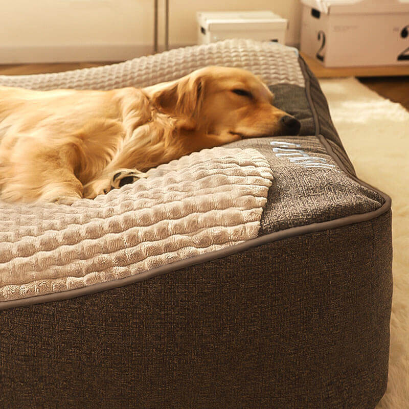 Snuggo™  | Orthopädisches Hundekissenbett mit weichem, waschbarem Bezug [Letzter Tag 50% Rabatt]