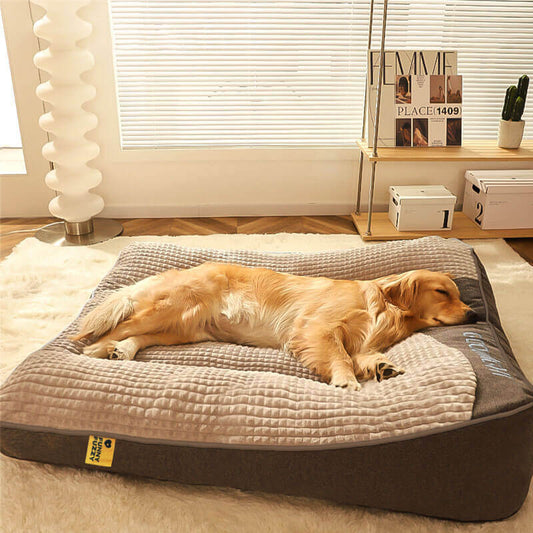 Snuggo™  | Orthopädisches Hundekissenbett mit weichem, waschbarem Bezug [Letzter Tag 50% Rabatt]